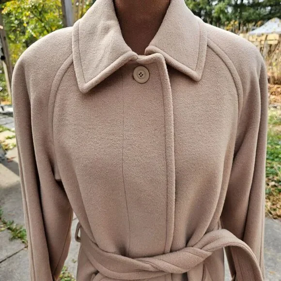 John Weitz Womens Coat 100% Wool, Size 6, Pre-owned - Picture 4 of 10